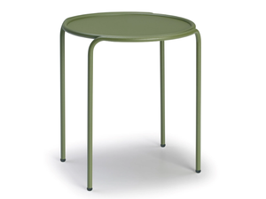 DRESS_CODE - Round painted metal garden side table _ SCAB DESIGN